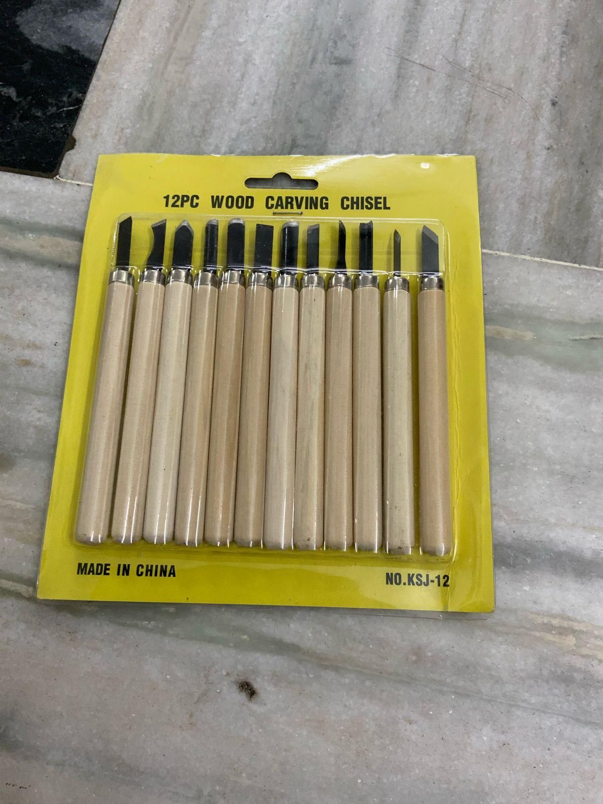12 pc Wood Carving Tool
