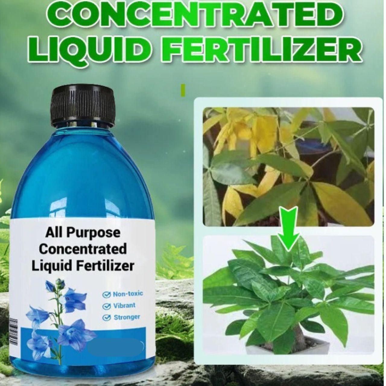 All Purpose Concentrated Liquid Fertilizer 200 ml Pack of 2